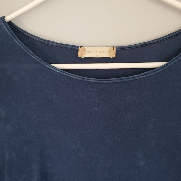 Blue Ruffled Blouse - Picture 3 of 3